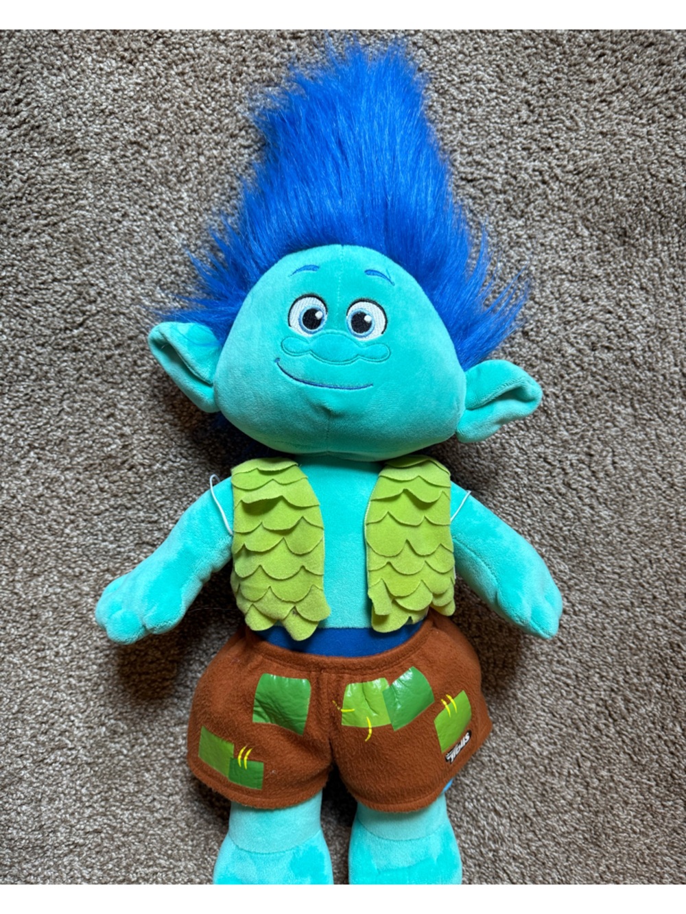 Trolls Branch Build-A-Bear with Vest & Shorts DreamWorks BAB 2016